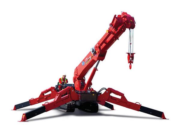 The Spider Crane A Compact Powerhouse in Urban Construction m-goldstein.com